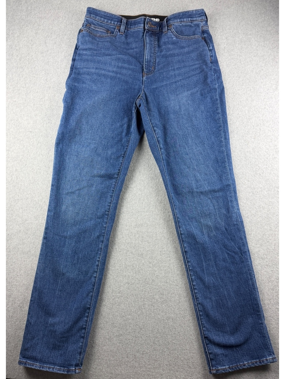 Land’s End straight Jean with tummy control panel 14 tall